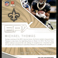 Michael Thomas 2019 Score Epix Game Series Mint Card #EG-5