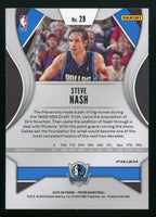 Steve Nash 2019 2020 Panini Prizm Series Mint Card #28
