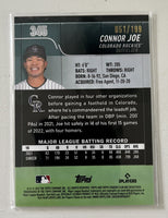 Connor Joe 2022 Stadium Club Chrome Blue Series Mint Card #345
