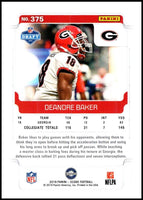 Deandre Baker 2019 Score Gold Parallel Series Mint Rookie Card #375
