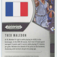 Theo Maledon 2020 2021 Panini Draft Picks Silver Series Mint Rookie Card #57