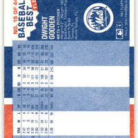 Dwight Gooden 1987 Fleer Baseball's Best Series Mint Card #15