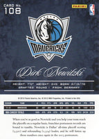 Dirk Nowitzki 2012 2013 Panini Prestige Series Mint Card #108
