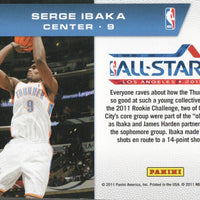 Serge Ibaka 2010 2011 Panini Season Update Rookie Challenge All-Star Series Mint Card #13