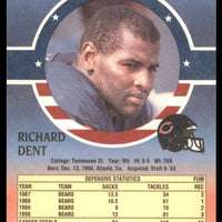 Richard Dent 1991 Fleer Stars and Stripes Series Mint Card #66