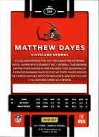 Matthew Dayes 2017 Donruss Series Mint Card #359
