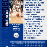 Allen Iverson 1997 1998 Upper Deck SP Premier Prospects Series Mint Rookie Card #141