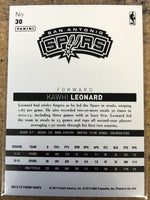 Kawhi Leonard 2013 2014 Hoops Series RED PARALLEL VERSION Mint Card #30
