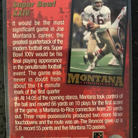 Joe Montana 1995 Chronicles Collector's Choice Series Mint Card #JM8