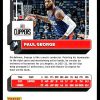 Paul George 2022 2023 Panini Donruss Mint Card #122