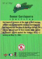 Nomar Garciaparra  2002 Fleer Tradition Update Grass Roots Series Mint Card #U7gr
