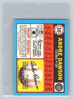 Andre Dawson 1988 Topps UK Minis Series Mint Card #20
