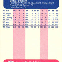 Dwight Gooden 1987 Fleer Limited Edition Series Card #18