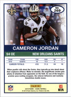 Cameron Jordan 2019 Score GOLD Series Mint Card #269
