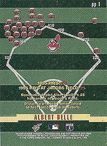 Albert Belle 1996 Topps Stadium Club Power Packed Series Mint Card #pp1