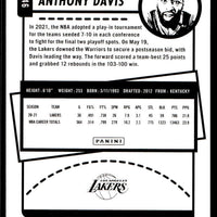 Anthony Davis 2021 2022 Hoops Series Mint Card #146