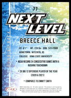 Breece Hall 2022 Sage High Series Next Level Series Mint Rookie Card #77
