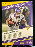 Adrian Peterson  2019 Panini Prestige Banner Season Series Mint Card  #BS-AP
