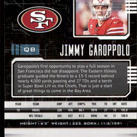 Jimmy Garoppolo 2020 Panini Playbook Series Mint Card #97