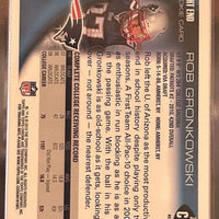 Rob Gronkowski 2010 Topps Chrome Refractor NFL Football Mint Rookie Card #C112