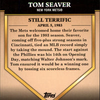 Tom Seaver 2012 Topps Golden Greats Series Mint Card #GG60