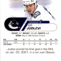 Olli Juolevi 2020 2021 Upper Deck NHL Star Rookies Card #3