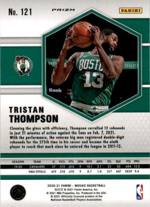 Tristan Thompson 2020 2021 Panini Mosaic Reactive Orange Series Mint Card #121