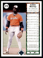 Eddie Murray 1989 Upper Deck Series Mint Card #275
