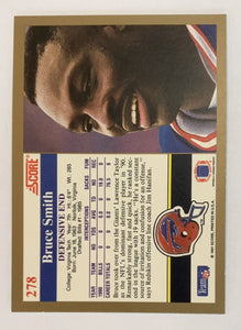 Bruce Smith 1991 Score Mint Card #278