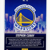 Stephen Curry 2022 2023 Panini Hoops City Edition Series Mint Card #16
