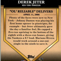 Derek Jeter 2012 Topps Golden Greats Series Mint Card #GG30