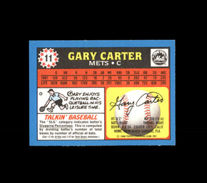Gary Carter 1988 Topps UK Mini Series Mint Card #11