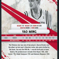 Yao Ming 2010 2011 Rookies and Stars Series Mint Card #57