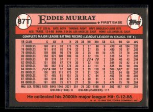 Eddie Murray 1989 Topps Traded Series Mint Card #87T