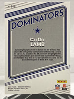 CeeDee Lamb 2022 Panini Donruss Dominators Series Mint Card #D16
