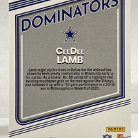 CeeDee Lamb 2022 Panini Donruss Dominators Series Mint Card #D16