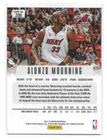 Alonzo Mourning 2012 2013 Panini Prizm Series Mint Card #200  First Year Of Prizm
