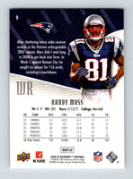 Randy Moss 2008 SP Authentic Series Mint Card #9
