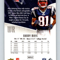 Randy Moss 2008 SP Authentic Series Mint Card #9