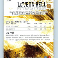 Le’Veon Bell 2014 Topps Fire Series Mint Card #100