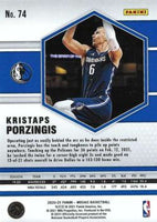 Kristaps Porzingis 2020 2021 Panini Mosaic Series Mint Card #74
