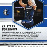 Kristaps Porzingis 2020 2021 Panini Mosaic Series Mint Card #74