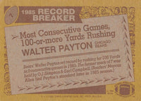 Walter Payton 1986 Topps Series Mint Card #7
