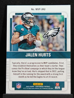 Jalen Hurts 2022 Panini Contenders Green Foil MVP Card #MVP-JHU
