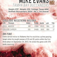Mike Evans 2014 Topps Fire Series Mint Rookie Card #153