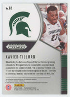 Xavier Tillman 2020 2021 Panini Draft Picks Silver Series Mint Rookie Card #62
