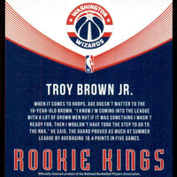 Troy Brown Jr. 2018 2019 Panini Donruss Rookie Kings Series Mint Card #28