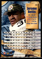 Jerome Bettis 1998 Collector's Edge Supreme Season Review Mint Card #141
