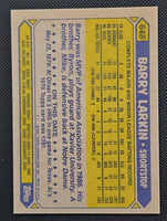 Barry Larkin 1987 Topps Series Mint Rookie Card #648
