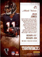 Julio Jones 2019 Score Throwbacks Series Mint Card #T-1
